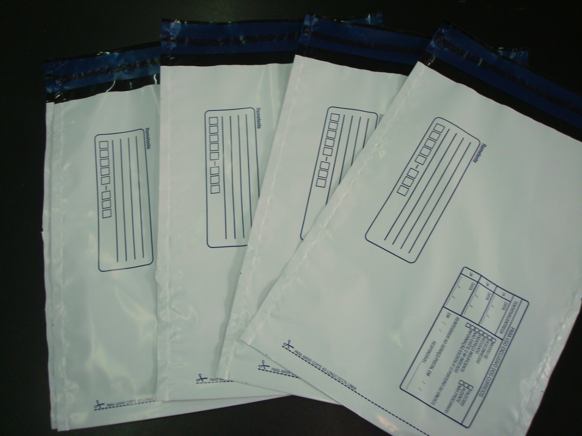 Empresa de  Envelope em Plástico Sgurança com Adesivo em Cananéia - Envelopes de Seguranças