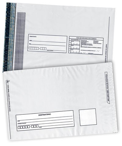Envelope Plástico com Lacre na - Envelope para e Commerce